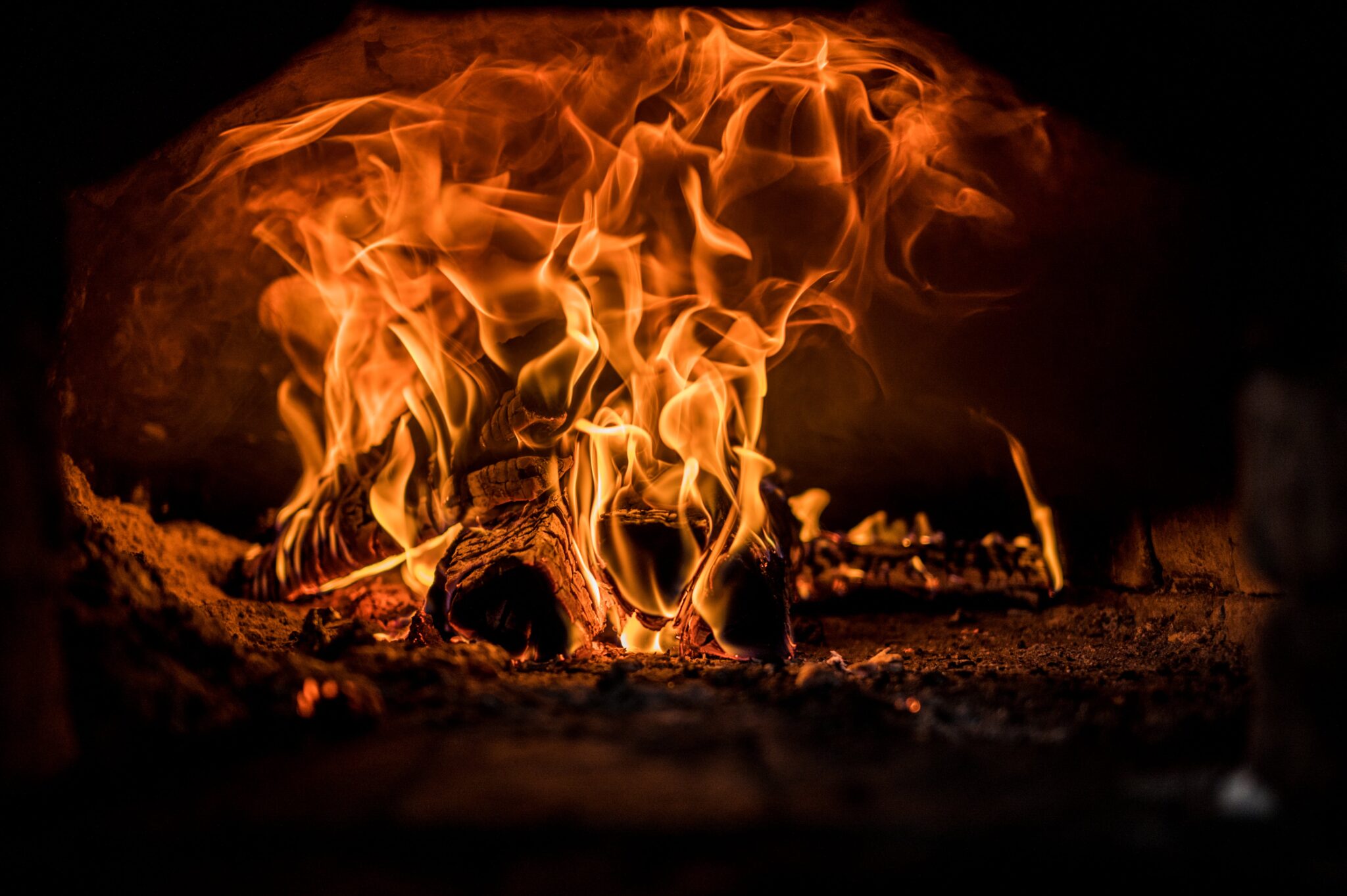 Fire representing anger